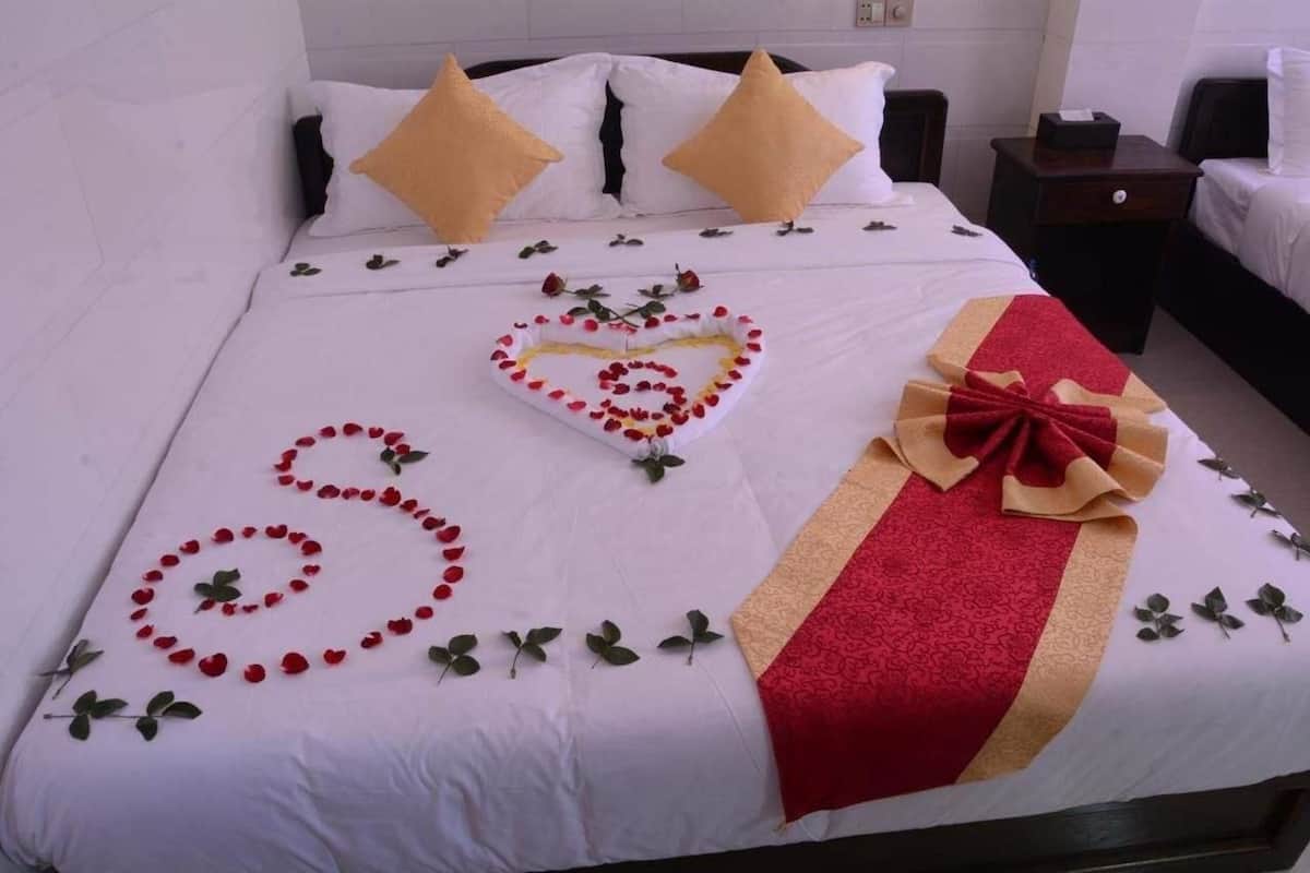 Ropa de cama de alta calidad y cortinas blackout
