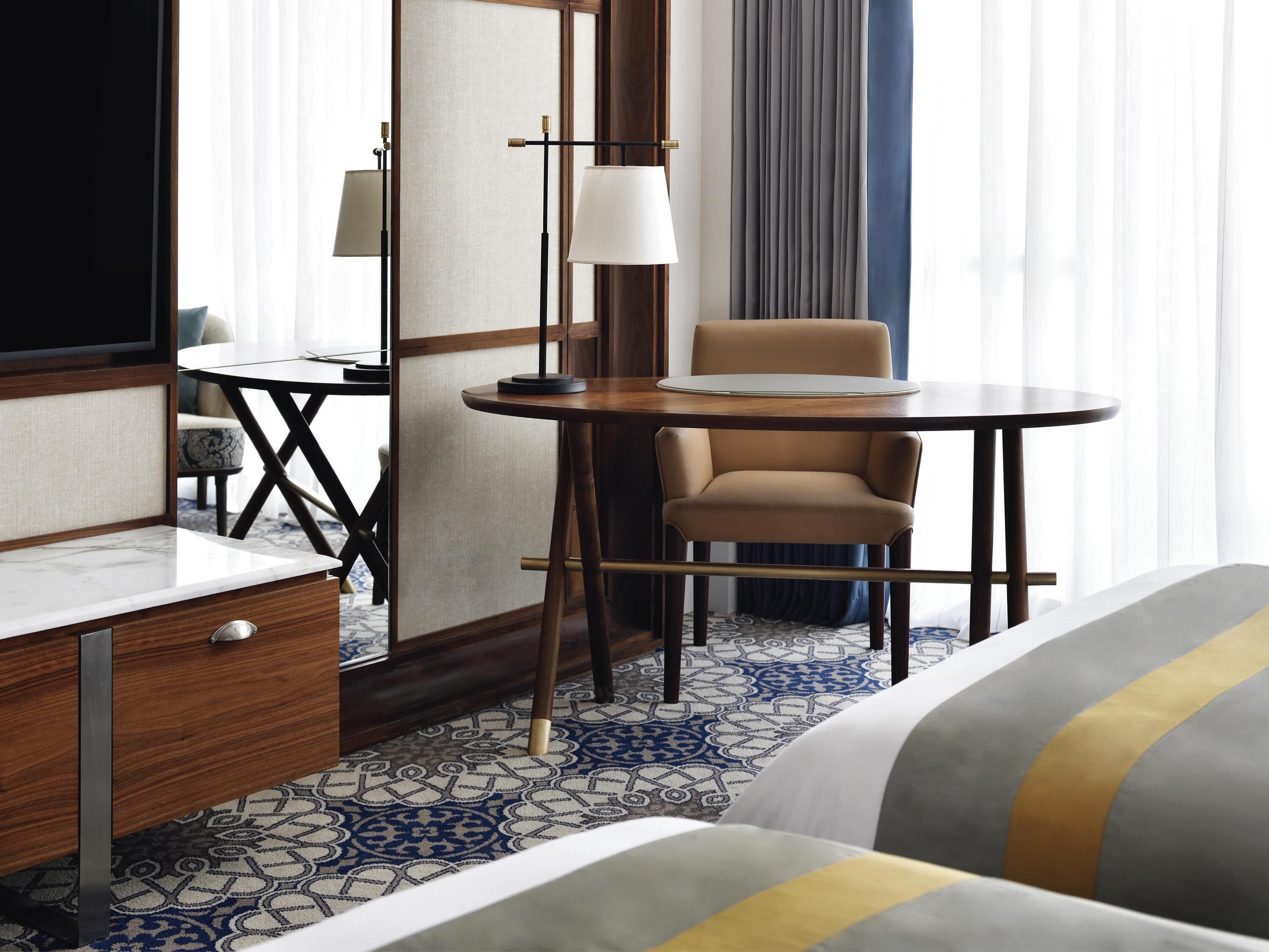 Premium bedding, minibar, in-room safe, desk