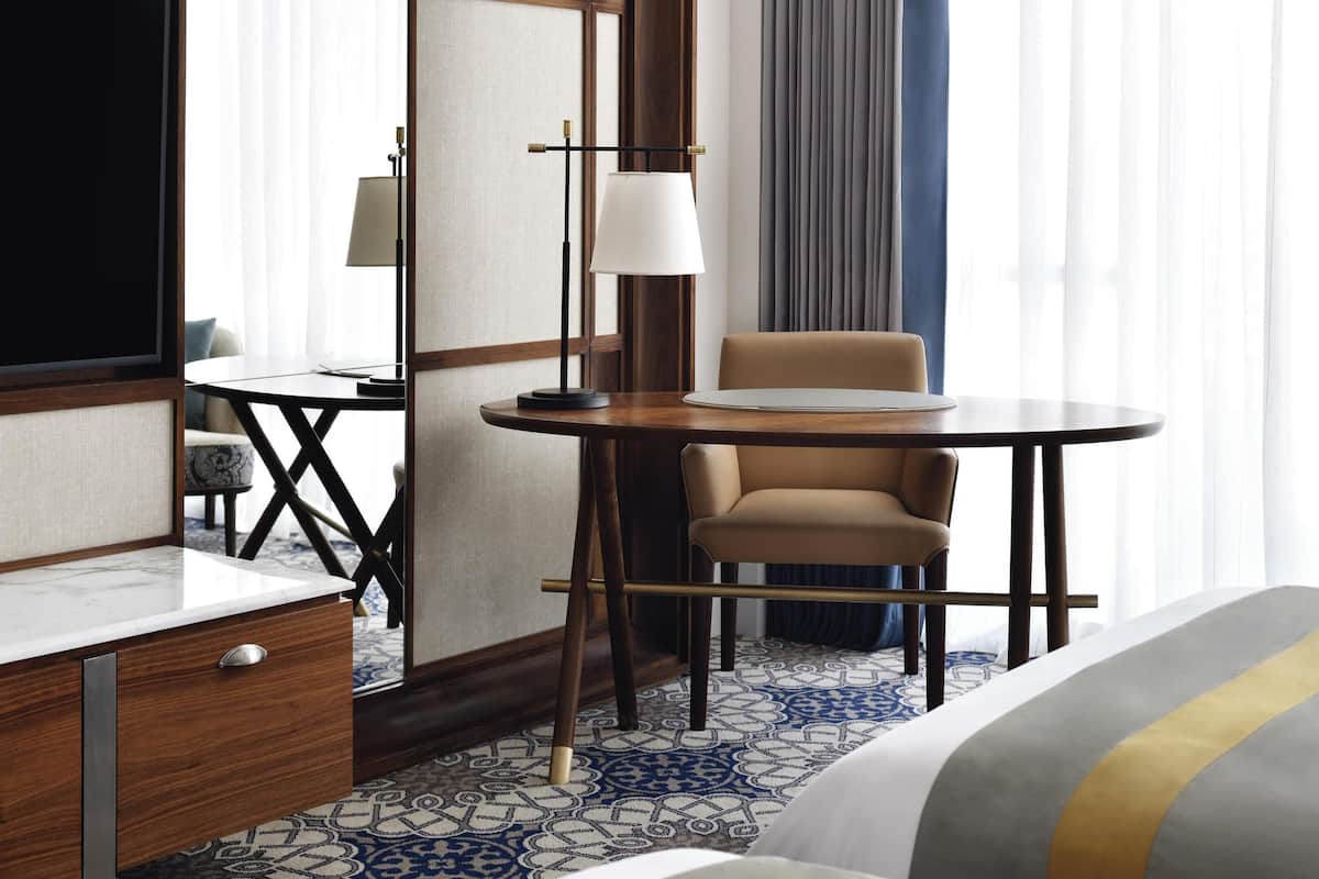 Premium bedding, minibar, in-room safe, desk