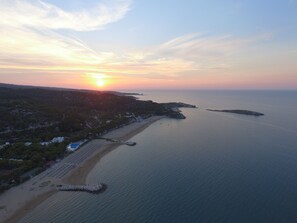 Aerial view - Villaggio Gabbiano Beach (Vieste)