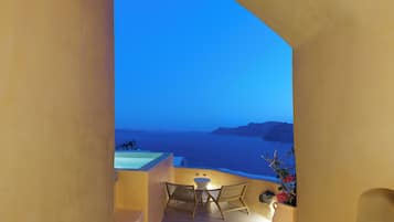 Villa Design, vista mare | Terrazza/patio