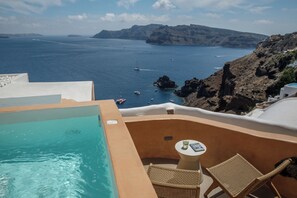 Design-Villa, Meerblick | Eigener Whirlpool