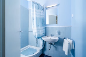 Standard Apartment, 1 Bedroom, Terrace | Bathroom | Deep-soaking bathtub, free toiletries, hair dryer, towels