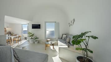 Ferienhaus | Wohnbereich | 42-Zoll-Flachbildfernseher mit Kabelempfang, Fernseher