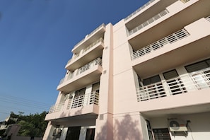 Façade de l’hébergement