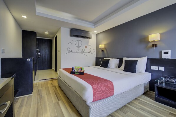 Premium bedding, free WiFi