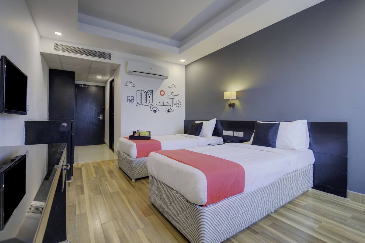 Premium bedding, free WiFi