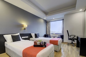 Premium bedding, free WiFi