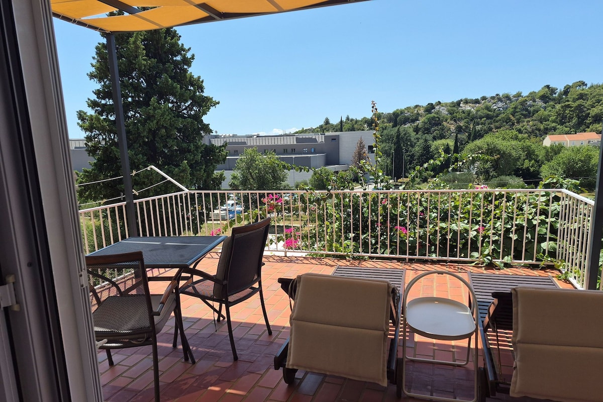 Tweepersoonskamer (Guest House Kanjuo - Double Room with) | Terras