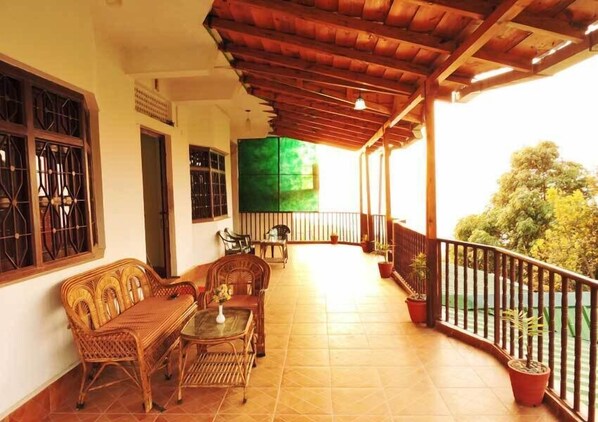 华丽客房, 1 张双人床, 无烟房 | 阳台