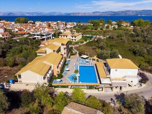 Aerial view - Kavos Plaza Hotel (Corfu)