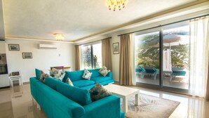 Villa | Living area | LCD TV - Villa Deniz (Kas)