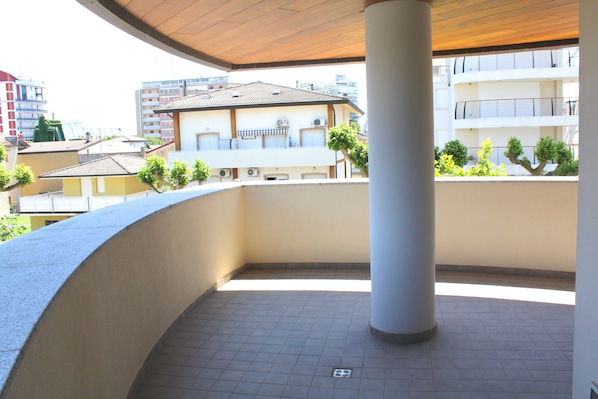 Apartment, 2 Schlafzimmer, Balkon | Ausblick vom Zimmer