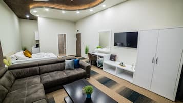 Lägenhet Deluxe | Sängtillbehör av högsta kvalitet och memory foam-madrasser