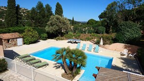 Una piscina climatizada