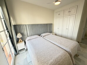 2 bedrooms, iron/ironing board, travel crib, free WiFi