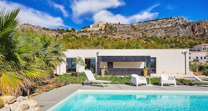 Villa avec piscine et vue mer, 6 lits