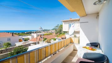 Apartment, 1 Bedroom, Terrace, Sea View | Terrace/patio
