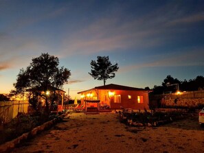 Front of property – evening/night - Villa Nehir (Kas)