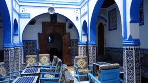 Lobby sitting area - Hotel Mouritania (Chefchaouen)