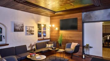 Sala de estar en el lobby