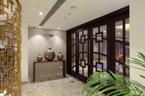 Interior entrance