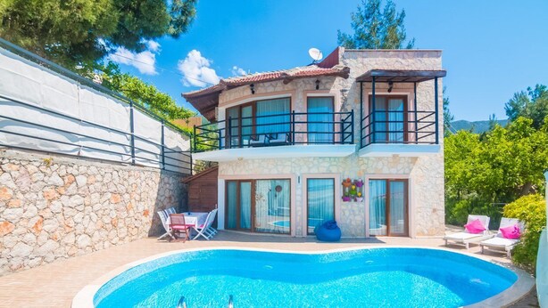 Outdoor pool - Villa Papatya (Kas)