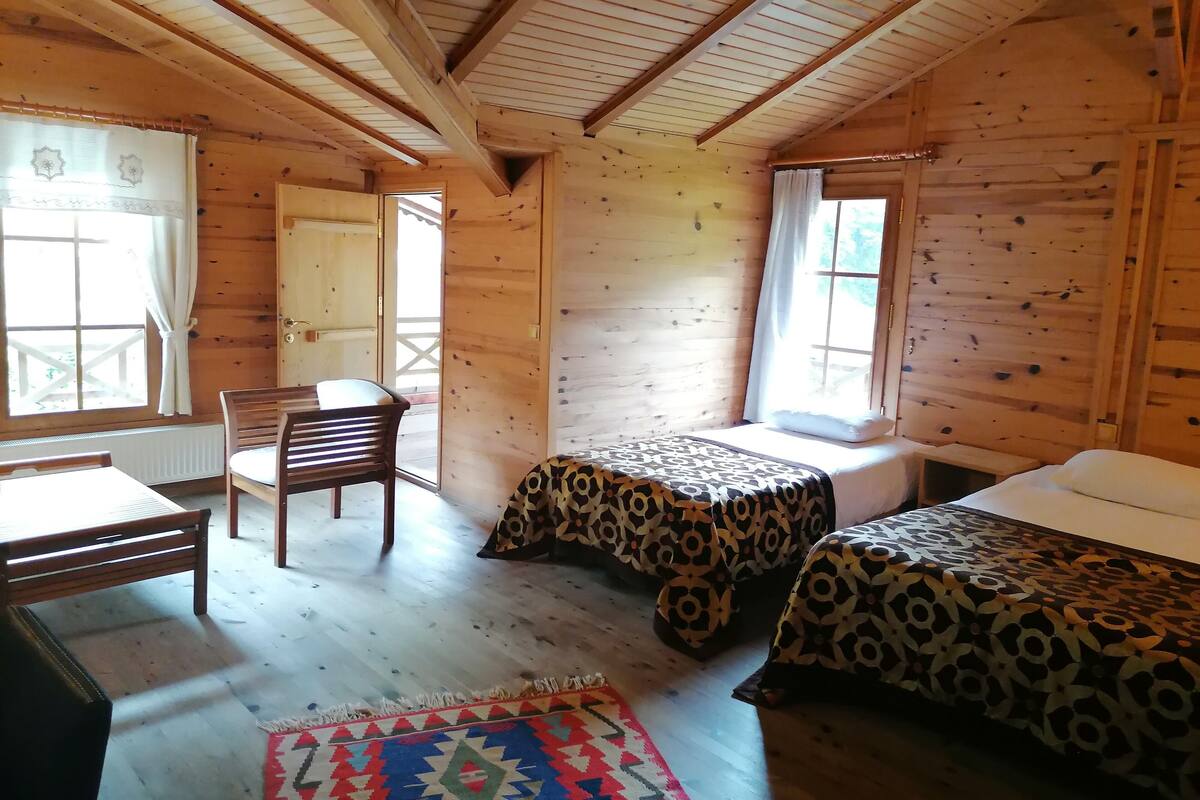 Quadrupla Standard, vista montagna | Una scrivania, tende oscuranti, Wi-Fi gratuito, lenzuola