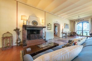 Villa, 6 Bedrooms, Private Pool | Living area | Flat-screen TV