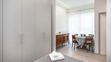 Apartamento, 1 quarto | 1 quarto, Wi-Fi de cortesia, roupa de cama