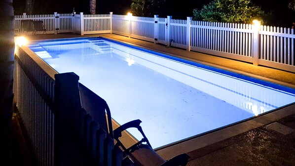 Seasonal outdoor pool