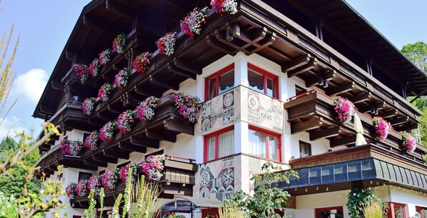 Fassade der Unterkunft