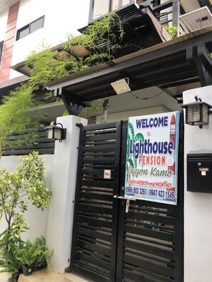 Façade de l’hébergement 