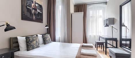 高級公寓, 1 張標準雙人床及 1 張梳化床, 非吸煙房 | 1 間睡房、高級寢具、獨特設計、獨特裝修