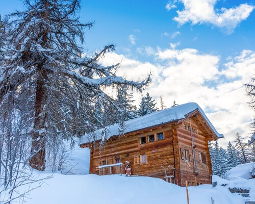 Magnificent large chalet on the slopes more information <br>La gouille à l'ours 