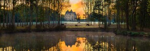 Front of property – evening/night