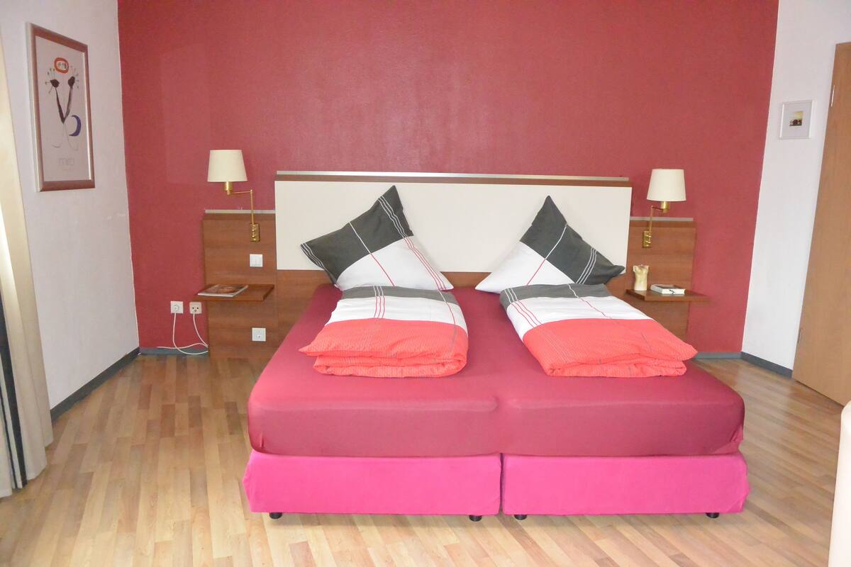 Apartment | Blackout drapes, soundproofing, WiFi (free), bed sheets