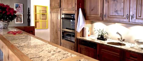 Microwave, dishwasher, toaster, freezer