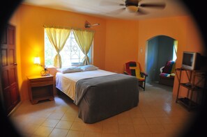 Economy Room, 1 Queen Bed, Accessible, Non Smoking | Individually decorated, individually furnished, blackout drapes - Jah Freedom Inn Negril (Negril)