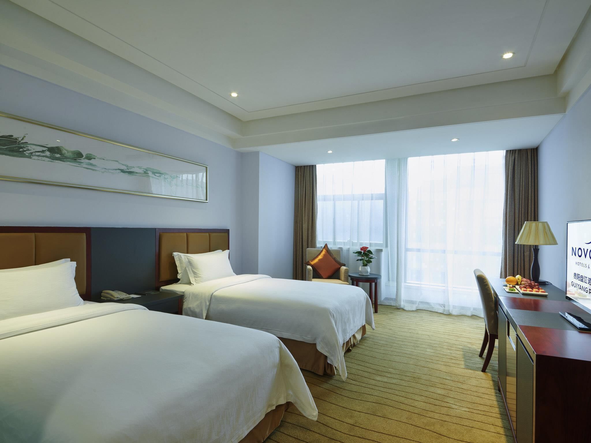 Standard Room, 2 Single Beds, Garden View