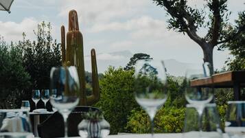 Serveert lunch en diner, Franse gerechten