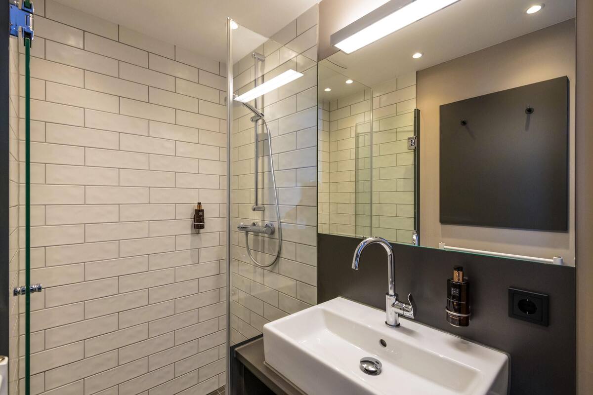 family double room, 1 double bed with sofa bed | hypo-allergenic bedding, in-room safe, desk, blackout curtains