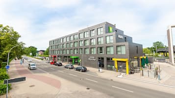 Fassade der Unterkunft