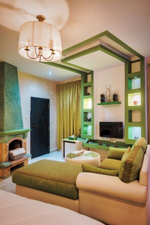 Suite (Double) | Desk, blackout drapes, iron/ironing board, free WiFi - Riad Hicham (Chefchaouen)