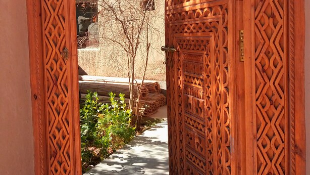 Front of property - Kasbah Les Nomades (Skoura)
