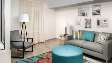 Sala de estar en el lobby