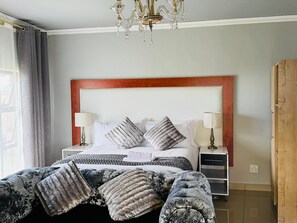 Family Chalet | Individually furnished, desk, blackout drapes, iron/ironing board - Sibebe Resort (Mbabane)