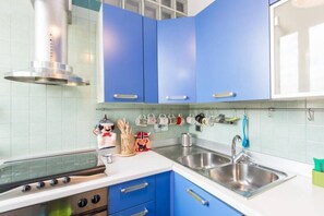 Kühlschrank, Ofen, Herdplatte, Geschirrspüler