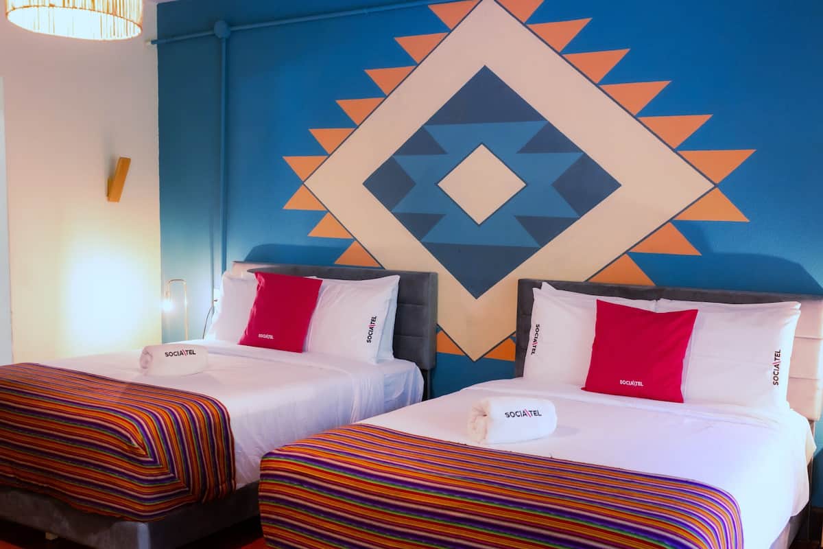 Wifi gratis y ropa de cama 