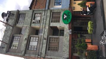 Façade de lâhĂ©bergement